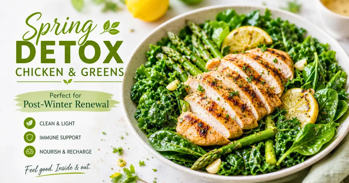 Spring detox dog food bowl